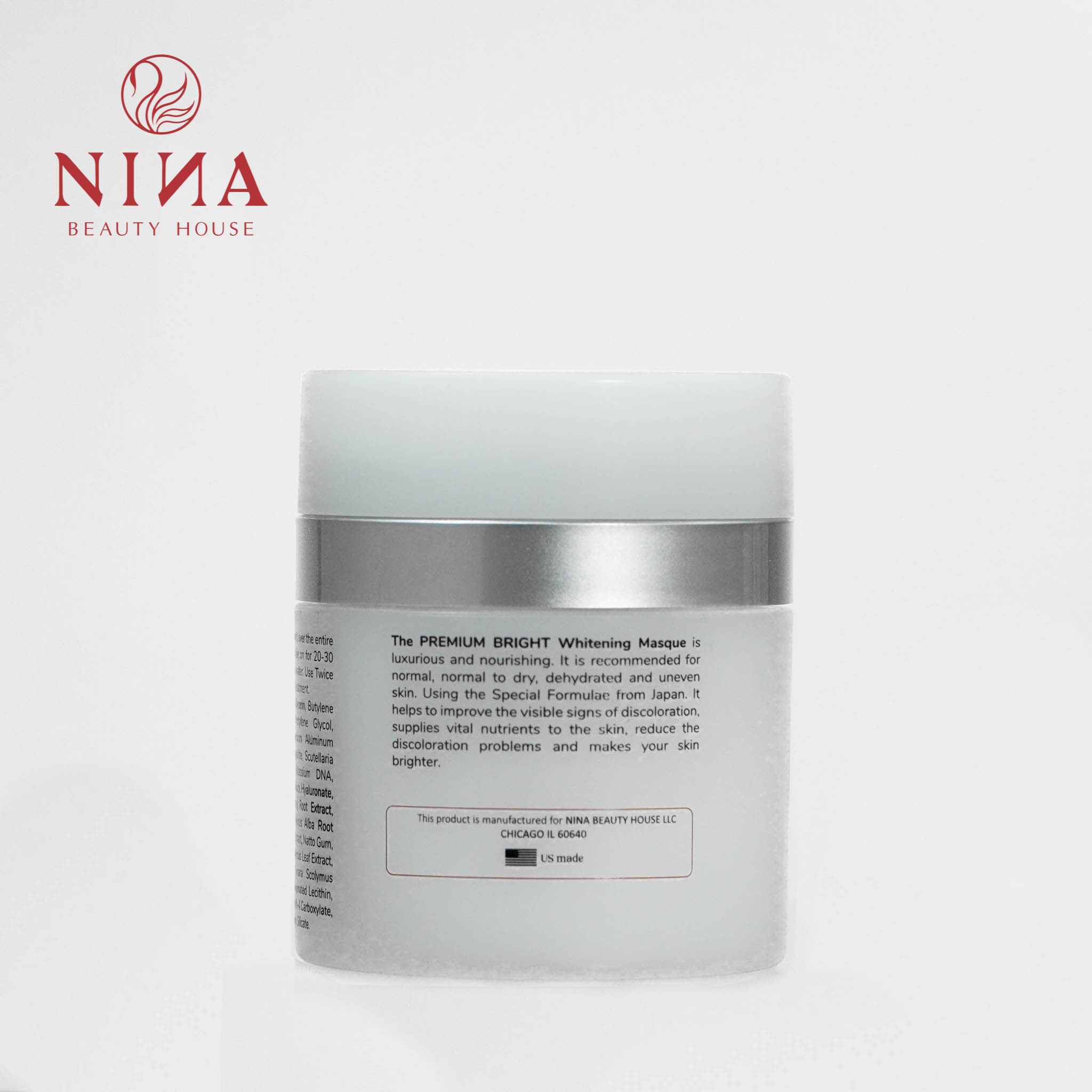 9 (1 Premium Bright Whitening Masque By Japanese Formulae 50ml $60)